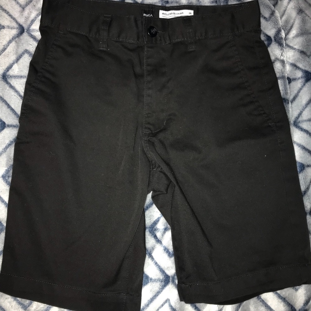 Black RVCA Chinos